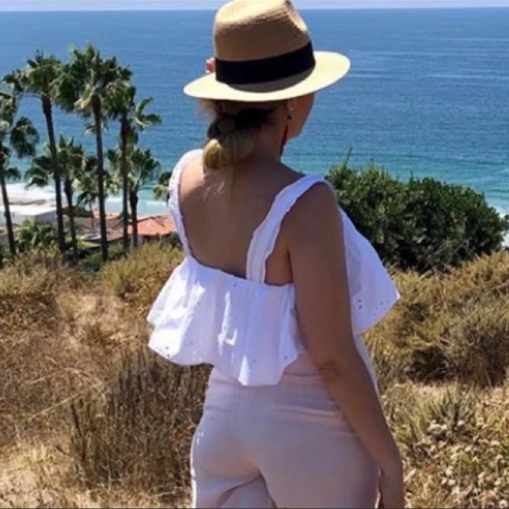 Zara White Embroidered Top - Picture 13 of 16